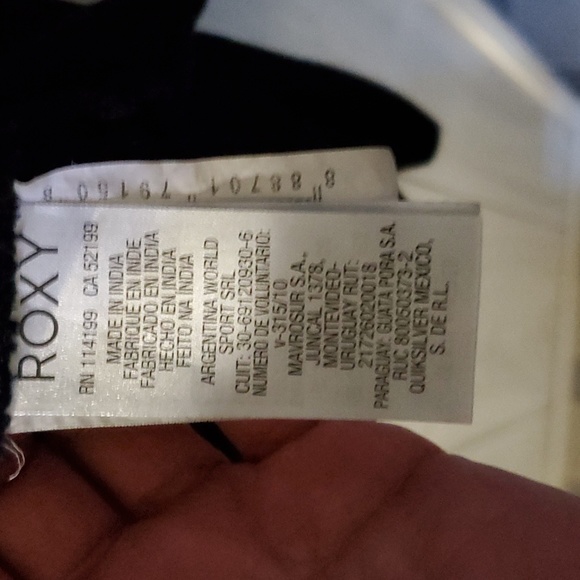 EUC ROXY TOP, COVER UP or DRESS BLACK XS $25 or 3 for $50 - Picture 5 of 6